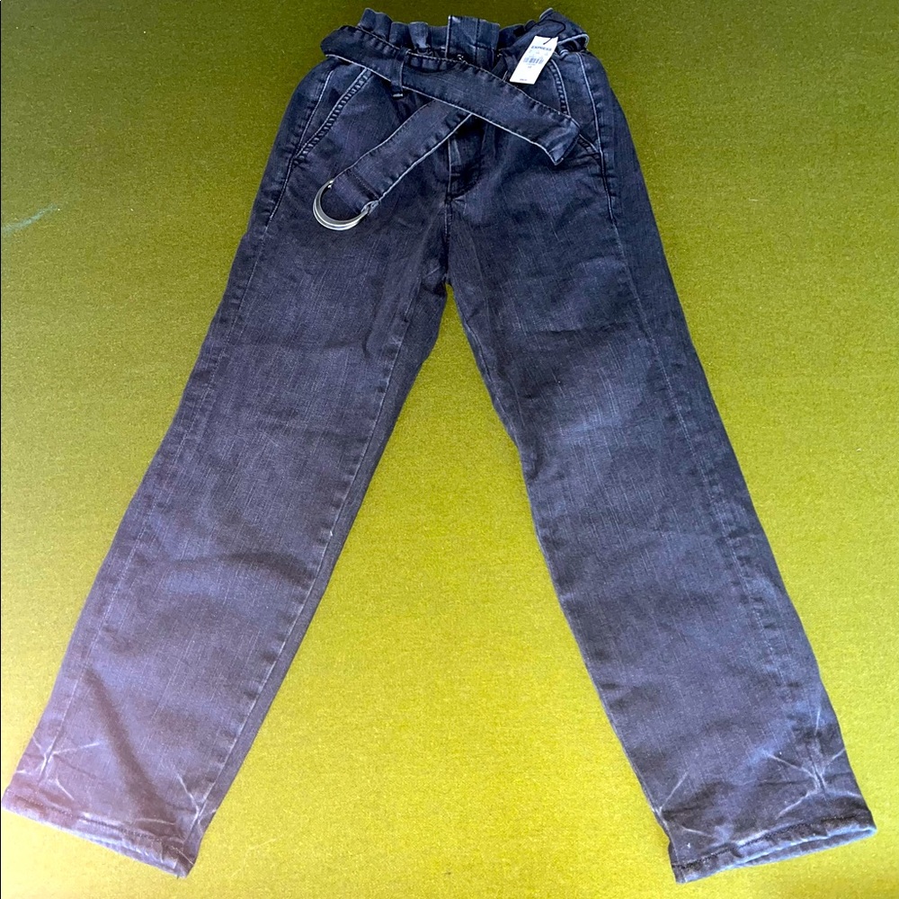 A little spice to the Dark Jean. Accentuated waist  Size 4S.